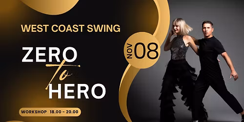 Intenzivna za\u010detna WEST COAST SWING delavnica