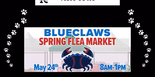 VISIT US at the Blue Claws Spring Flea Market