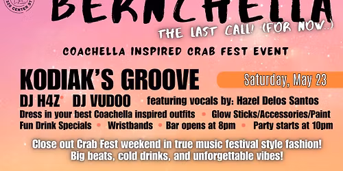 BERNCHELLA: The Last Call... for now!