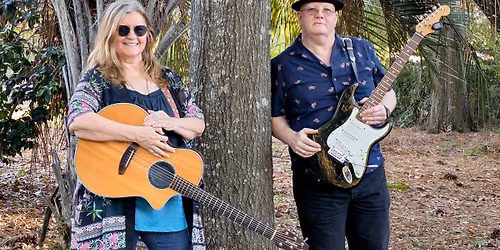 Live music by Rhonda & Frank from 3rd Spaces band at Corner Copia Gardens