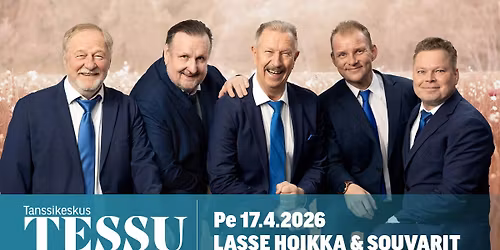 Tanssikeskus TESSU \u23ae pe 17.4.2026 Lasse Hoikka & Souvarit