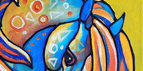 Painting Whimsical Horses!