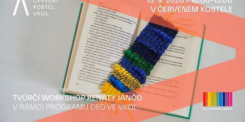 Tv\u016fr\u010d\u00ed workshop Ren\u00e1ty Jan\u010do | Dny evropsk\u00e9ho d\u011bdictv\u00ed ve VKOL