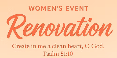Women's Renovation Event
