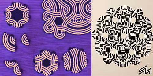 Analog Night with an Artist: David Kaufman \u2014 Truchet Tiles & Custom Totes