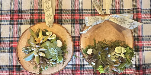 Succulent Ornament Workshop