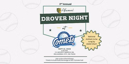 Drover Night at the OKC Comets