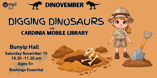 Digging Dinosaurs with Cardinia Mobile Library