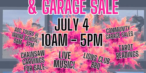 Irvine Community Garage Sale & Artisan Market