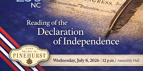 Reading of the Declaration of Independence America 250 Commemoration
