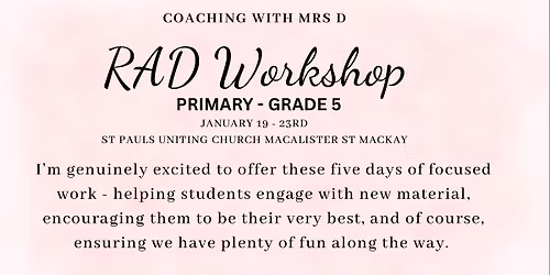 Coaching With Mrs Dx  January Workshop