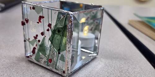 11\/28\/26 Stained Glass Candle Holder Class Morning