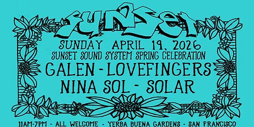 SUNSET Spring Celebration!