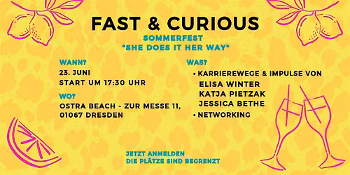 6. Fast & Curious Circle Dresden - Sommerfest