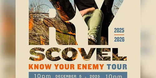 LATE SHOW ADDED!  Rory Scovel: Know Your Enemy Tour