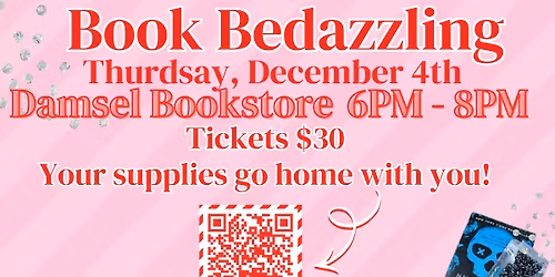 Book Bedazzling at Damsel