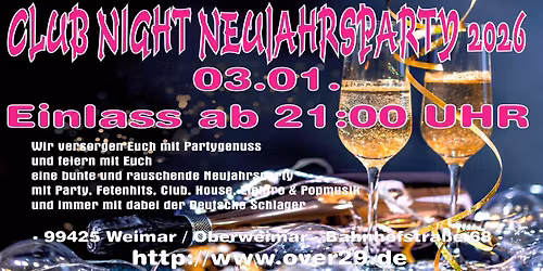 CLUB NIGHT NEUJAHRSPARTY 2026