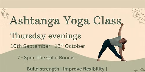 Ashtanga Flow Yoga Monkstown 17th September