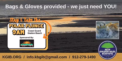 New Year's Day Beach Sweep & POLAR PLUNGE