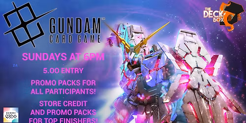 Gundam Sunday Night Tournaments