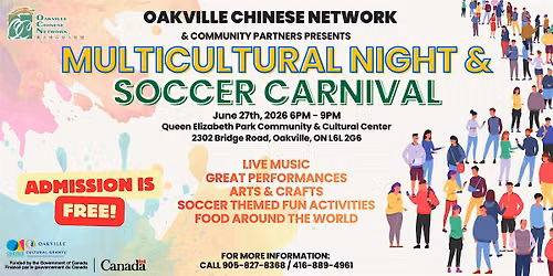 Oakville Multicultural Night & Soccer Carnival