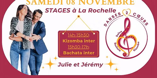 Stages #2 Kiz Bachata inter La Rochelle 
