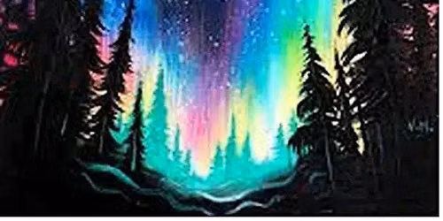 \u201cNorthern Lights \u201d In Person Paint Night Event Monday7:00 p.m. at Tapster