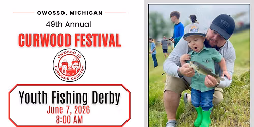 Curwood Festival Youth Fishing Derby 2026