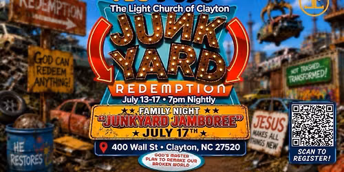 VBS JUNKYARD REDEMPTION