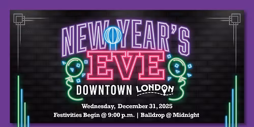 New Years Eve in Downtown London