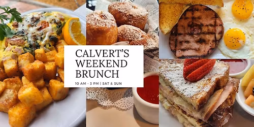 Calvert's Weekend Brunch on the Bay