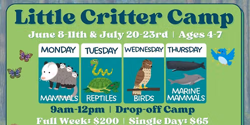 Little Critter Summer Camp (July Week)