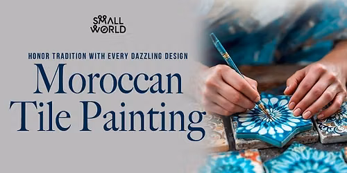 Moroccan Tile Painting