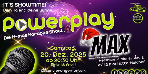 POWERPLAY - DIE X-MAS KARAOKE SHOW