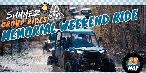 Memorial Day Weekend Ride 