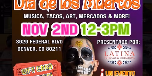 D\u00eda de los Muertos - Presented by Latina Funerals & Cremations 