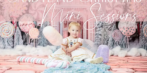 Candyland Christmas Portrait Event