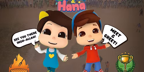 Omar & Hana Meet and Greet \/ Year 5 Charity Football Tournament