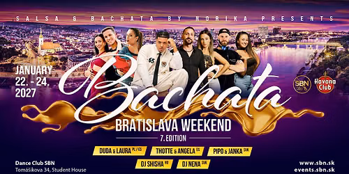 Bachata Bratislava Weekend 7th edition 2027