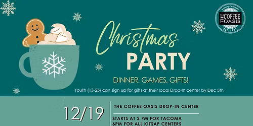 Bremerton Youth Christmas Party | For ages 13-25