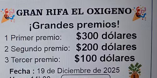 Gran Rifa el Oxigeno