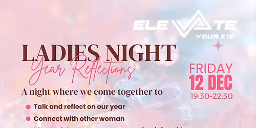 EYK Ladies night event - Year Reflections
