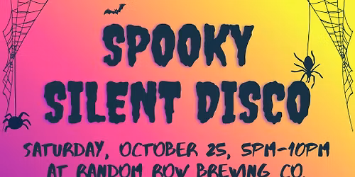 Spooky Silent Disco for SARA