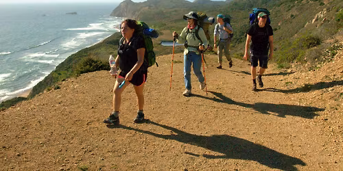 Beginner Backpacking on California's Coast & Alamere Falls Up Close!