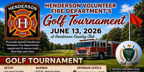 Henderson Fire Department Golf Tournament