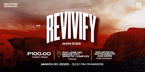 REVIVIFY : AHON CONFERENCE 2026