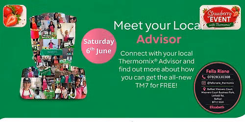 Meet Your Local Thermomix Advisor  Strawberry Event with Fella Riane