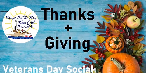 Boogie on the Bay Shag Club's Veterans Day Social