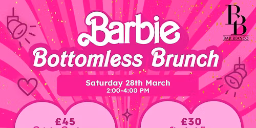 Barbie Bottomless Brunch at Bar Bianco