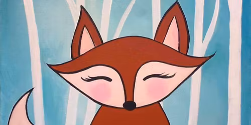 Family Paint Event: Flora Fox